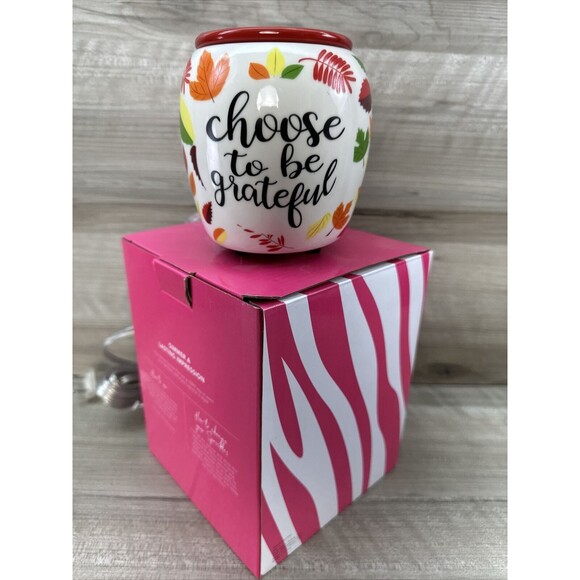 Pink Zebra Other - Pink Zebra "Choose to be Grateful" Wax Warmer, Simmer Pot, Fall Autumn NIOB